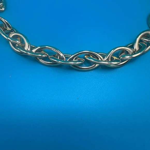 Gold Statement Necklace, adjustable! - Picture 5 of 6